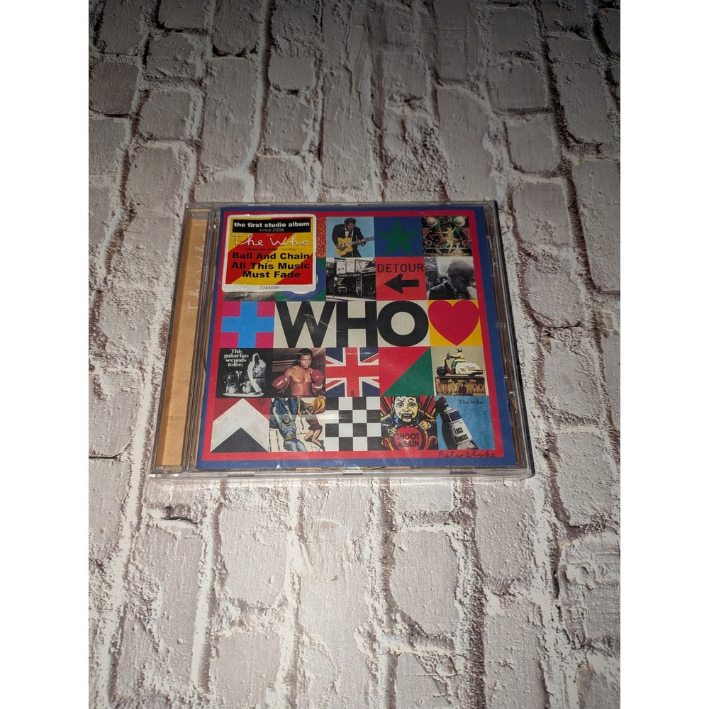 The Who WHO CD Album 2019 Polydor Rock Ball and Chain Peter Blake Art